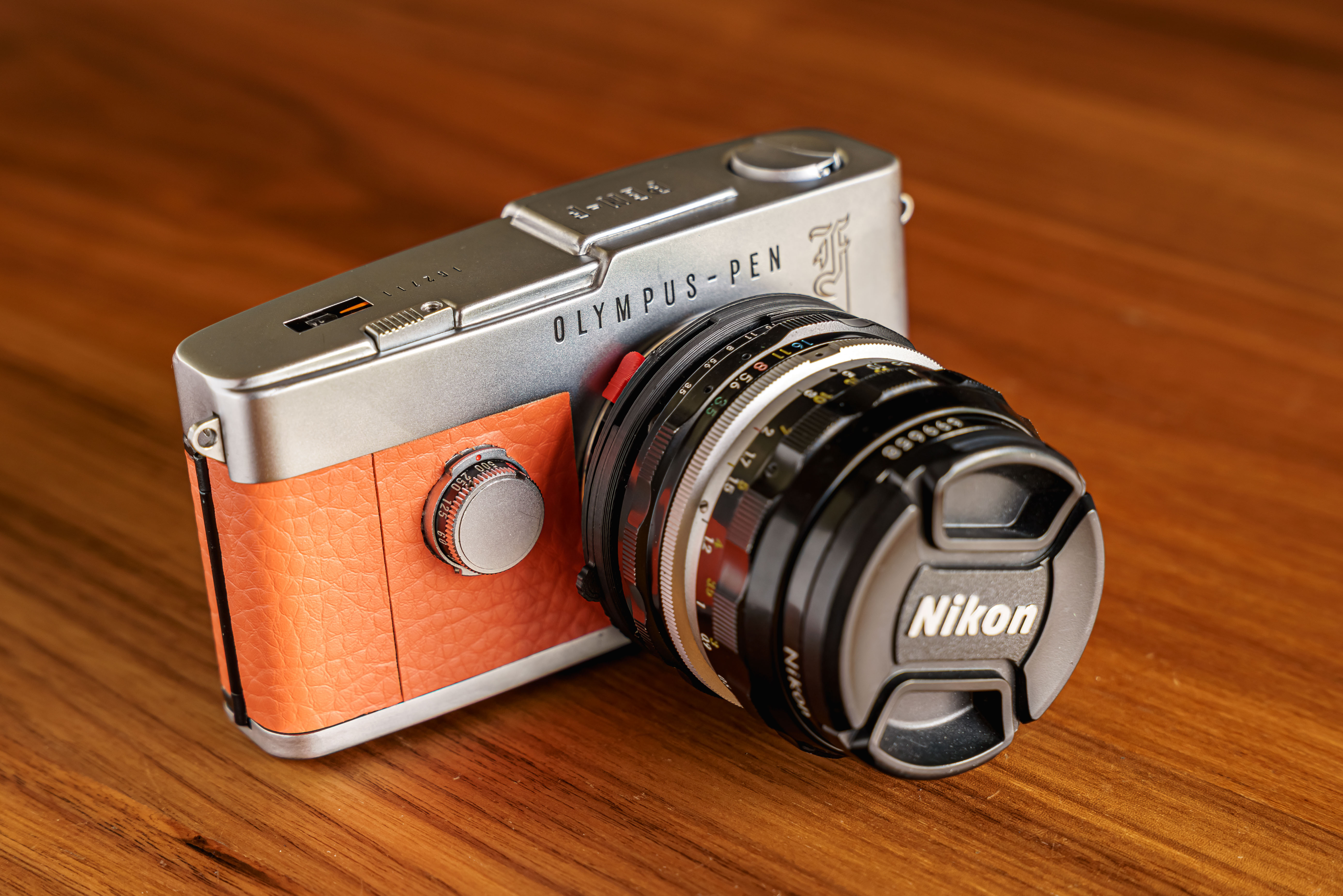 Olympus Pen F To Nikon F Lens Adaptor MK:1